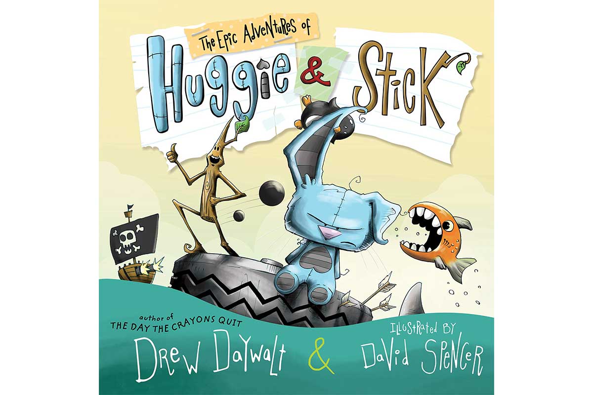 cover of hoggie & stick children's book