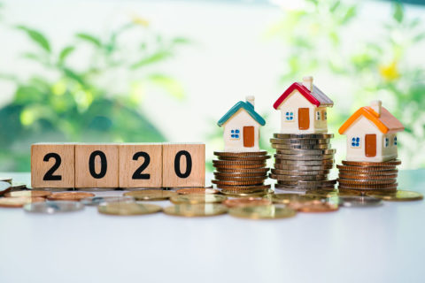 2020 housing market sign