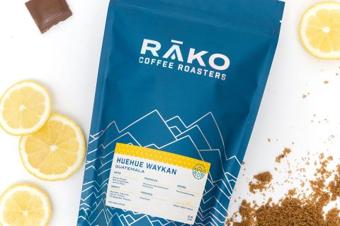 rako coffee roasters bag of coffee