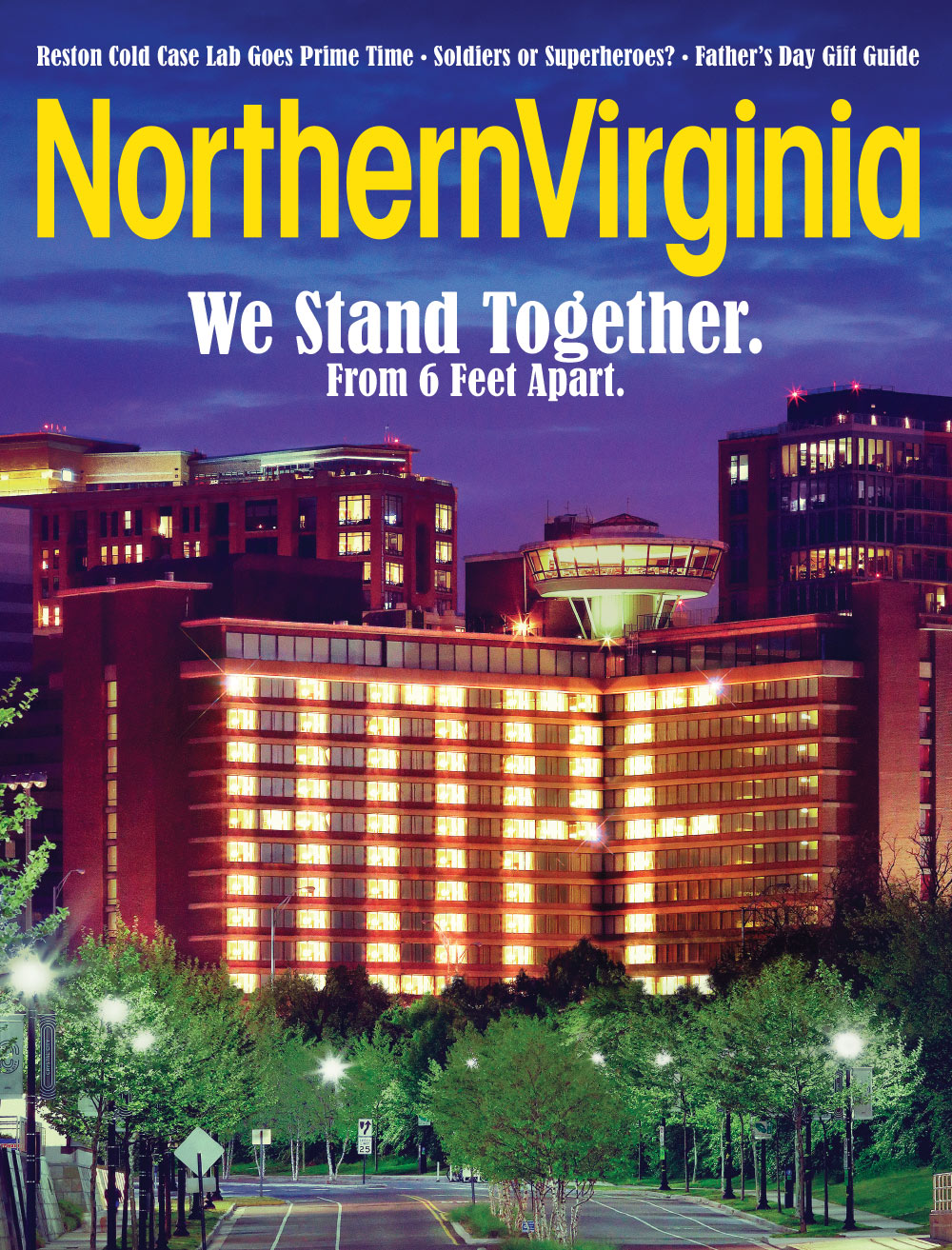 northern virginia magazine june/july 2020 print issue cover