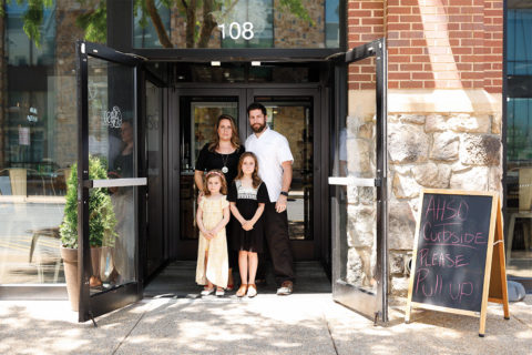family at ahso restaurant