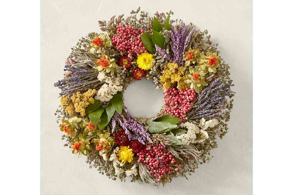 Flower and Herb wreath