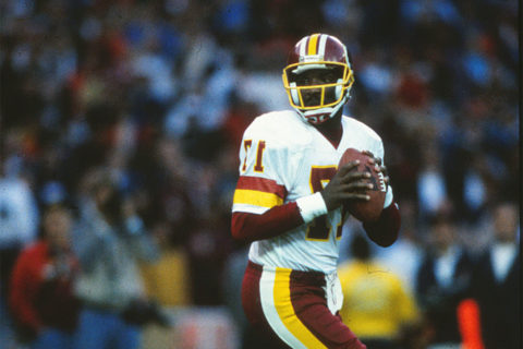 Washington quarterback Doug Williams