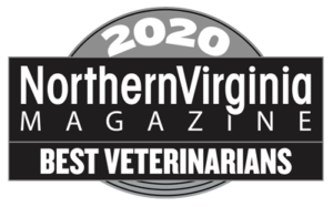 2020 Best Veterinarians Badges Black and White