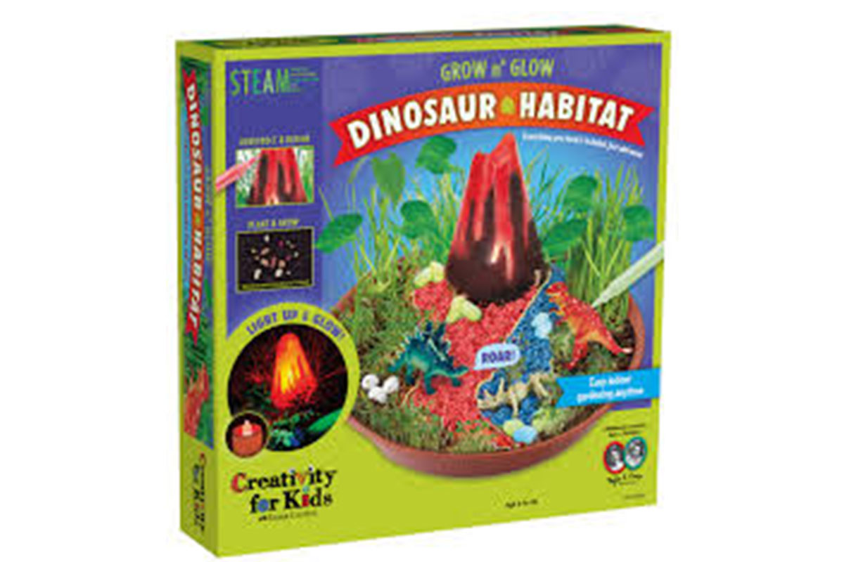 dinosaur habitat kids play kit