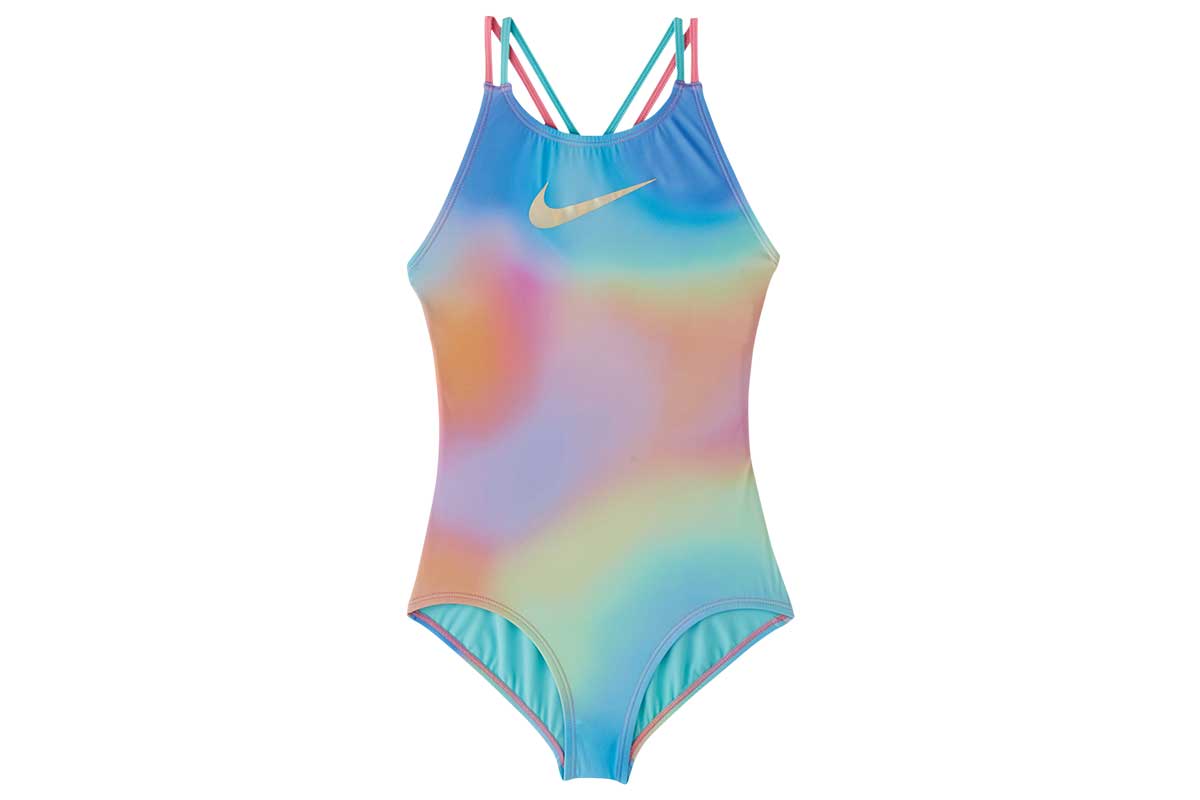 Nike rainbow-colored swimsuit