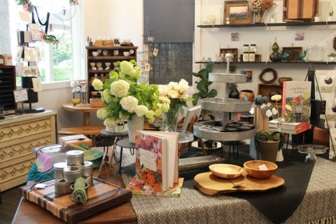 interior of snake oak farm store in remington