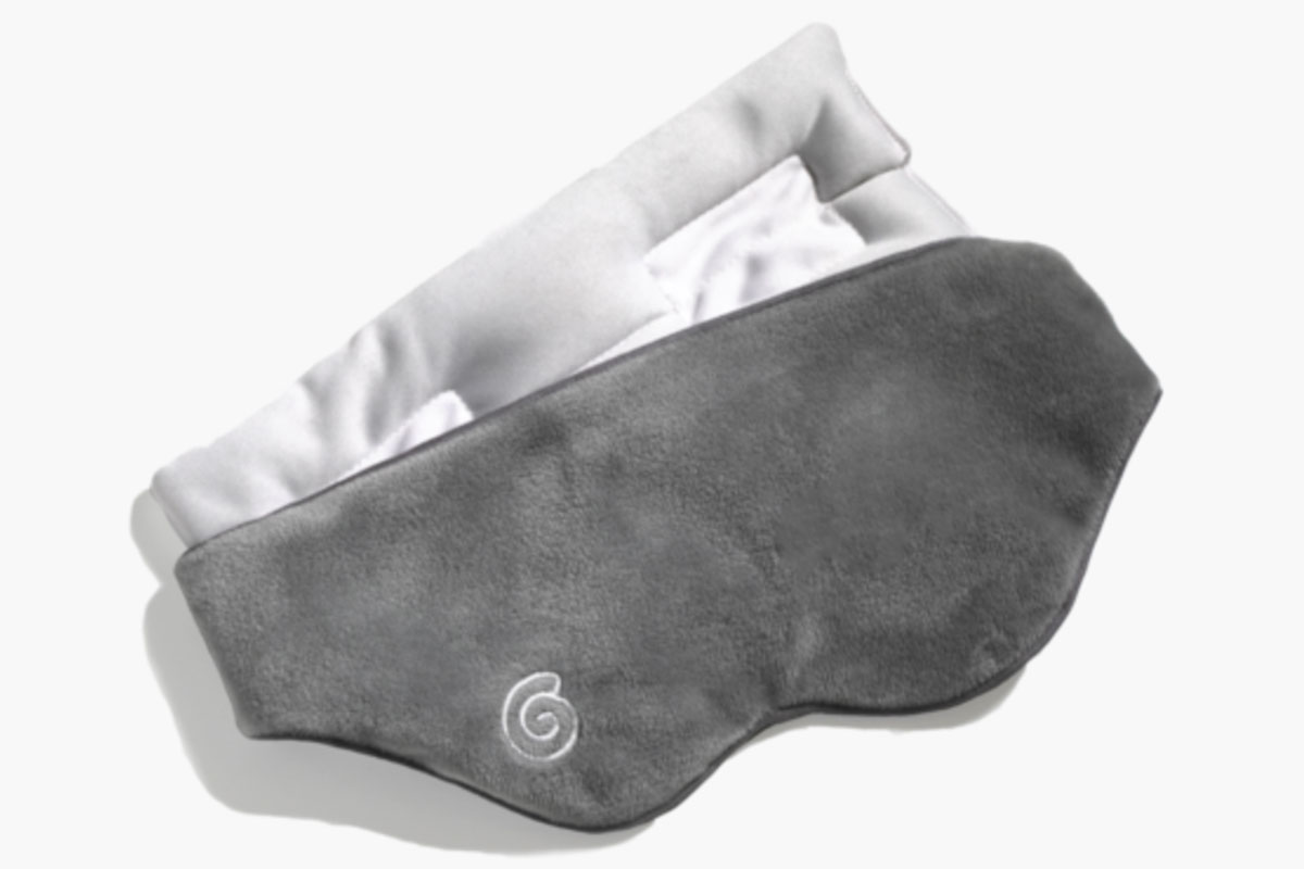 gray weighted eye mask