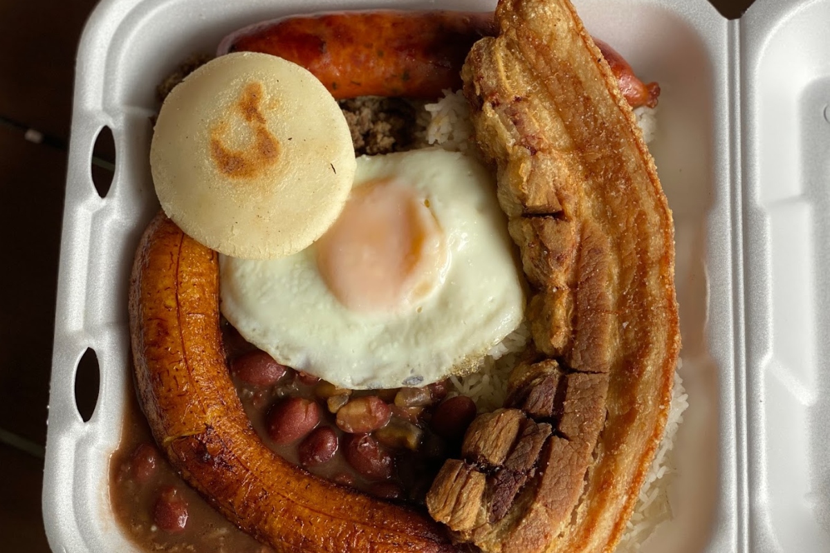 Bandeja Paisa Colombian's Place