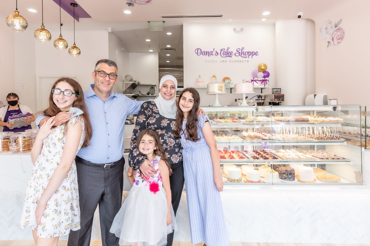 Dana Alfahhar at Dana's Cake Shoppe