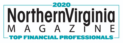 2020 Top Financial Professionals badge small teal