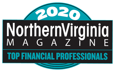2020 Top Financial Professionals badge teal