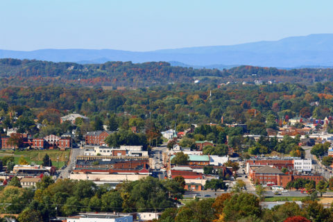 waynesboro virginia skyline