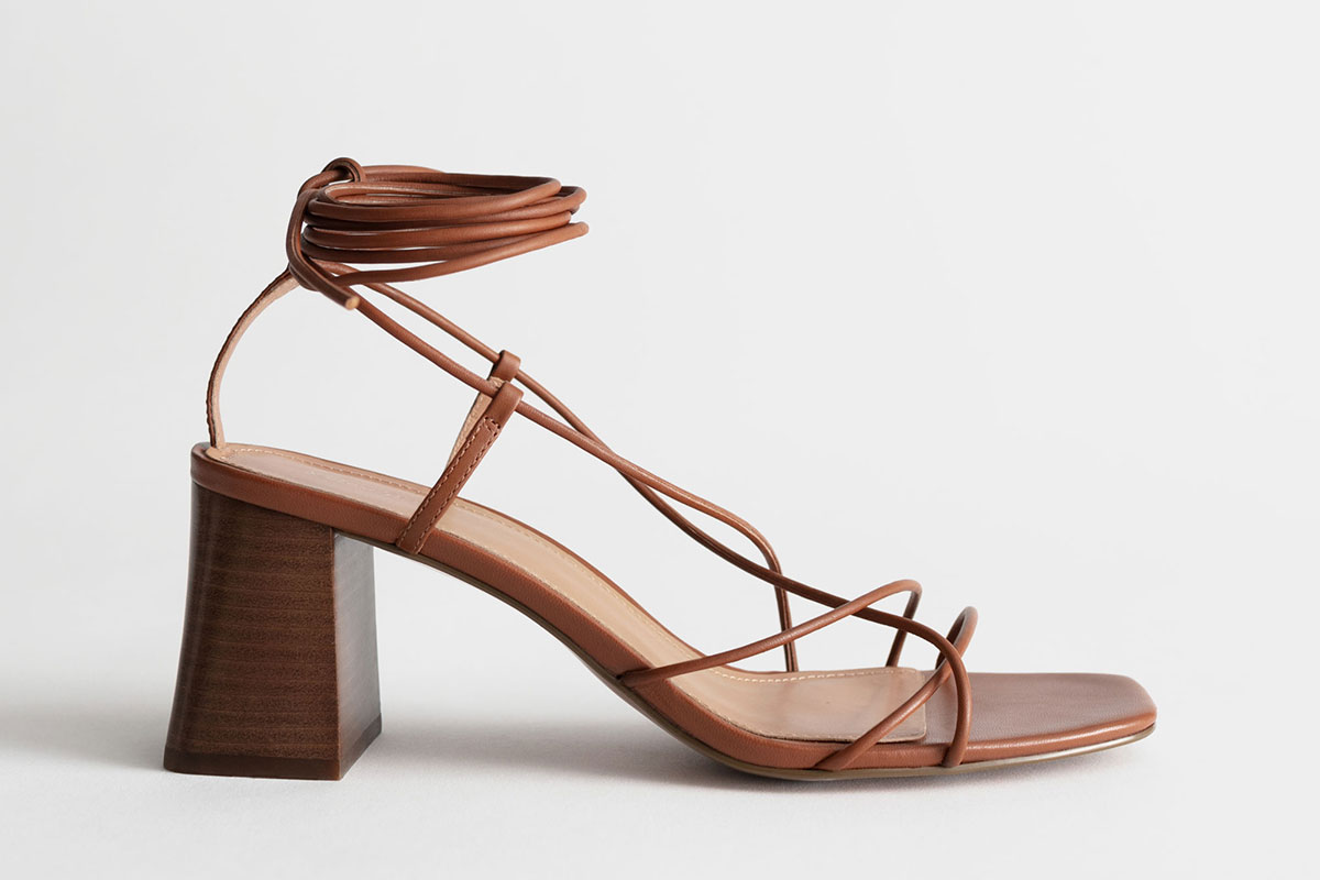 brown sandal