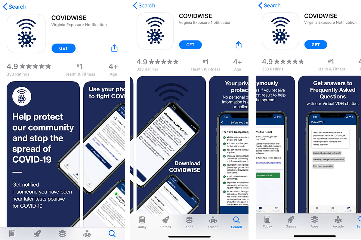 Covidwise app