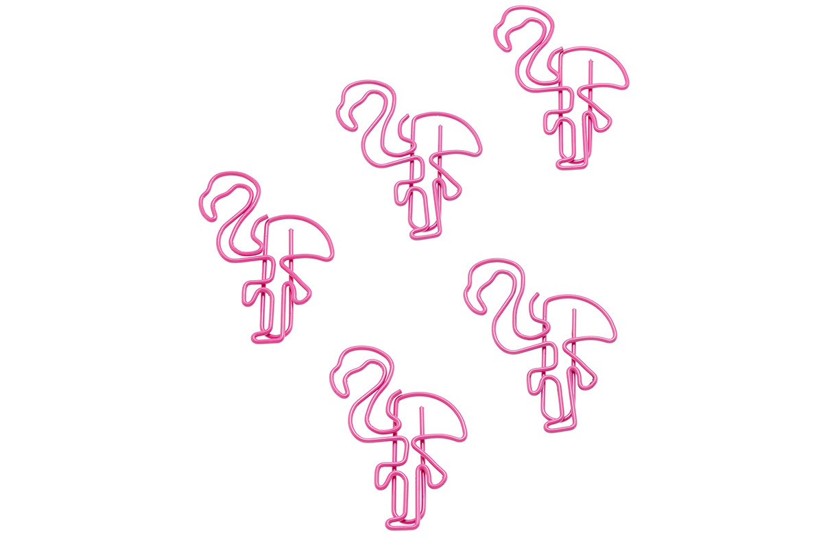 pink flamingo clips