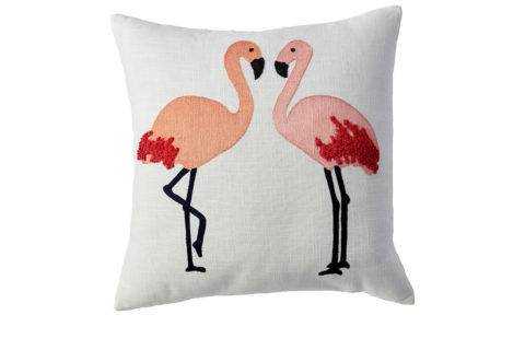 flamingo pillow
