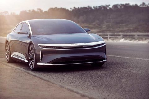 Lucid Air car exterior