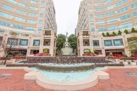 Reston Town Center fountain