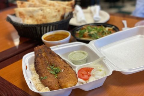 A feast at Charcoal Chicken in Chantilly