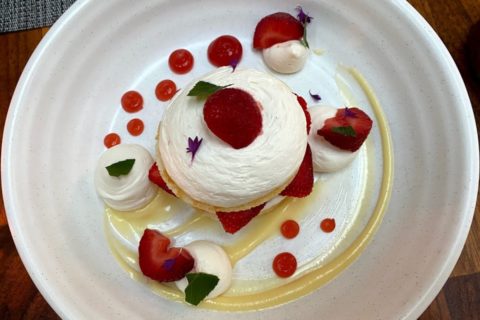 Dessert at Trummer's