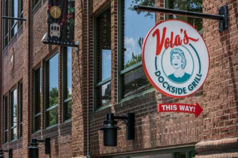 Vola's Dockside Grill exterior