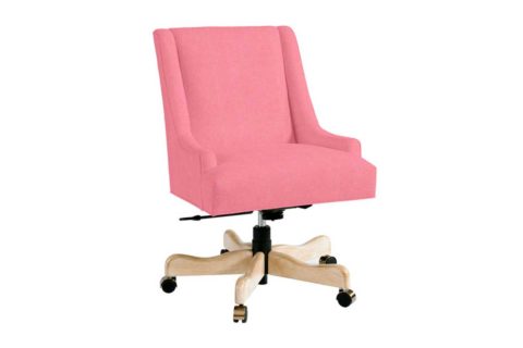 Pink desk chair
