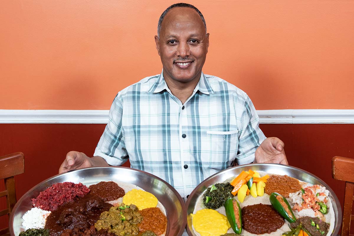 Eskinder kifetew enatye ethiopian restaurant