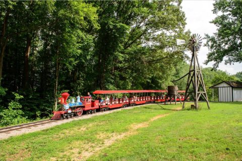 train and burke lake park