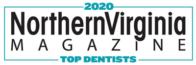 2020 Top Dentists small badge teal
