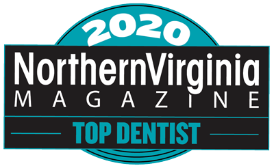 2020 Top Dentists badge teal