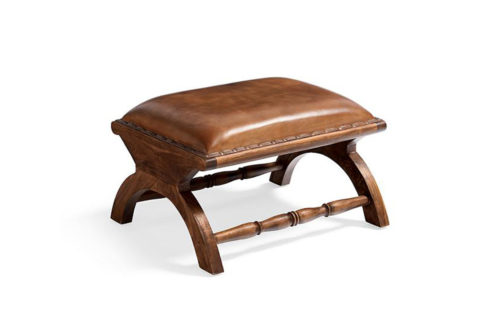 brown ottoman