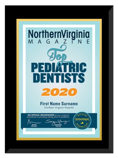 2020 top pediatric dentists plaque