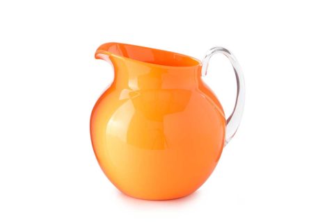Orange pitcher