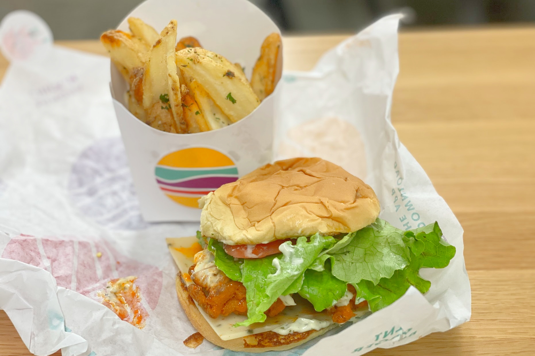 PLNT Burger Funguy Sandwich