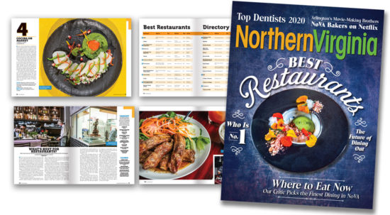 northern virginia magazine best restaurants issue