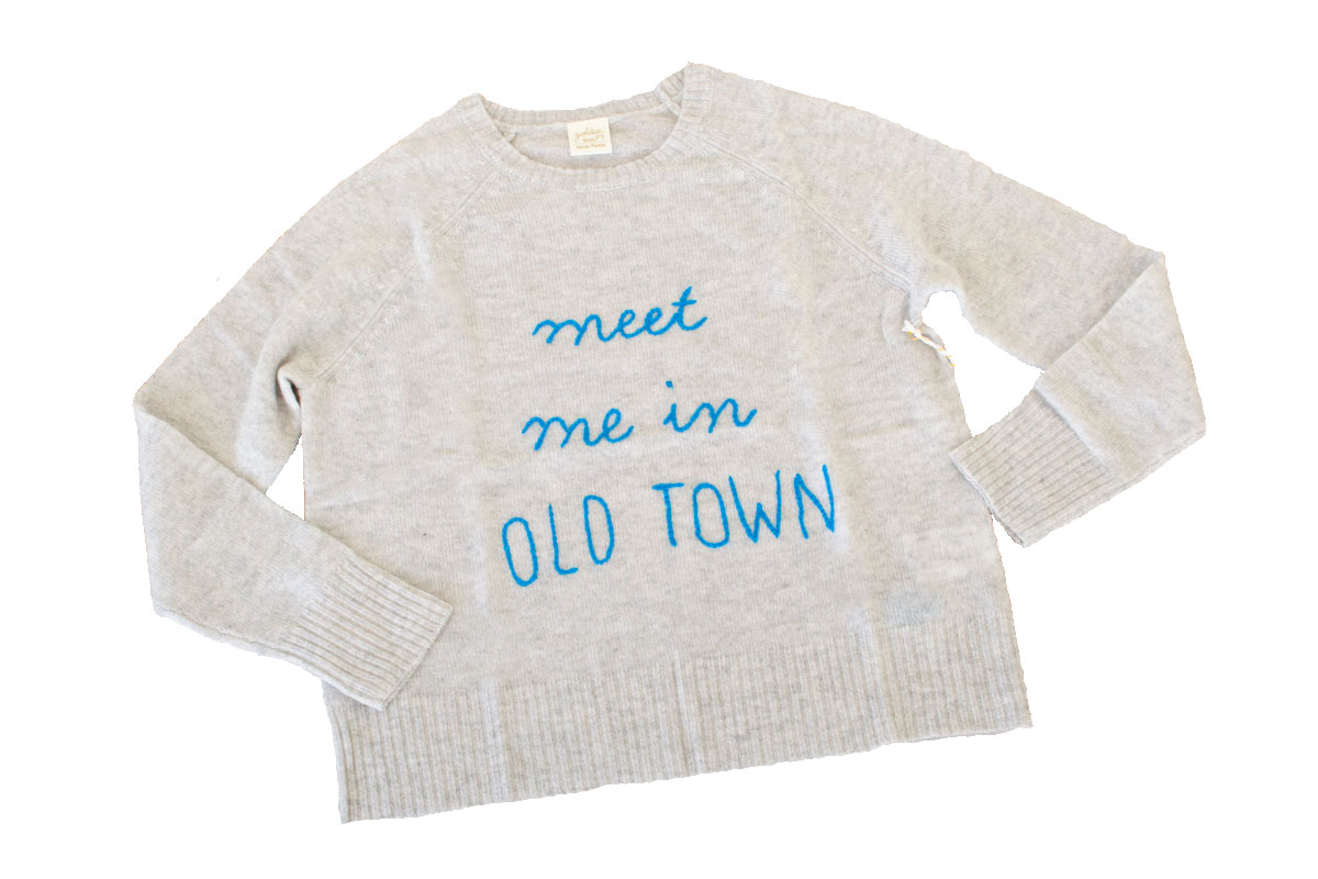 Old town sweatshirt