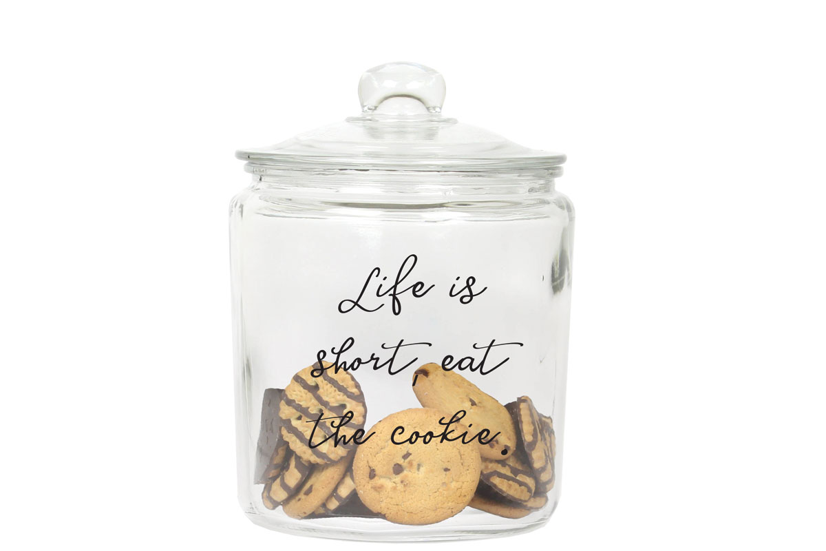 Life is short eat the cookie