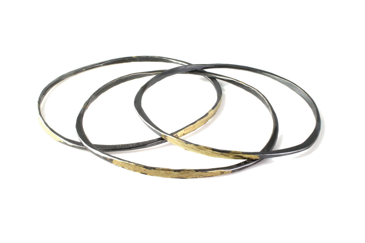 Hand-forged bangles