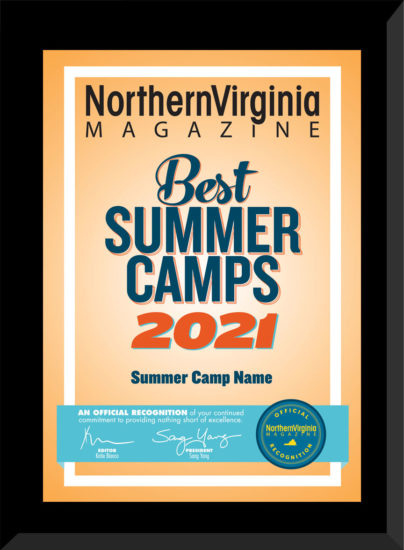 2021 summer camps plaque