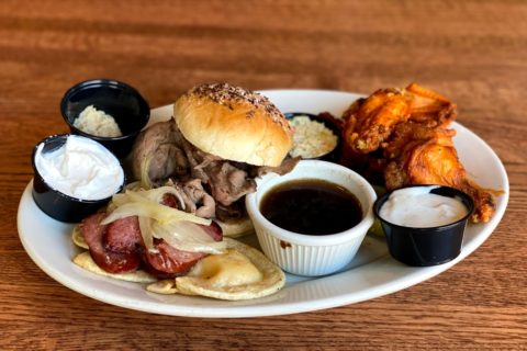 Buffalo Platter at Jimmy's Old Town Tavern