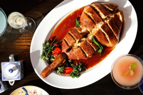 Han Palace stuffed duck