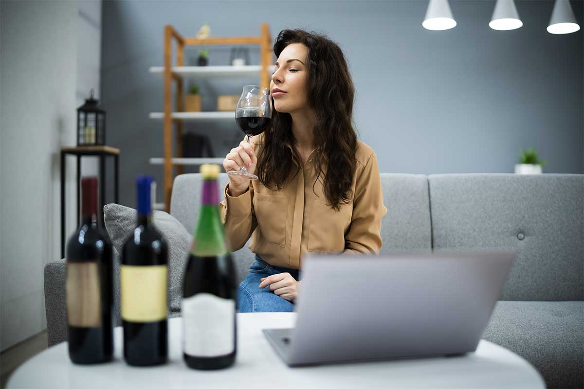 virtual wine tasting