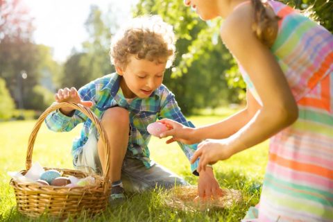kids egg hunt