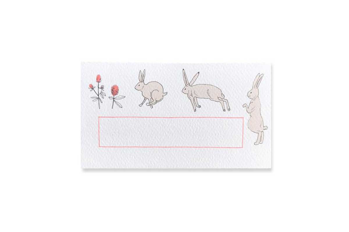 bunny name tags
