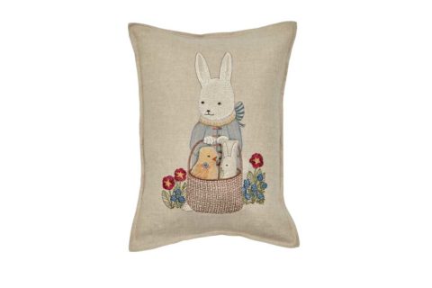 easter bunny pillow