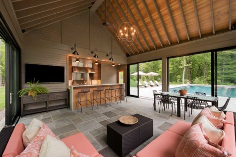 pool house