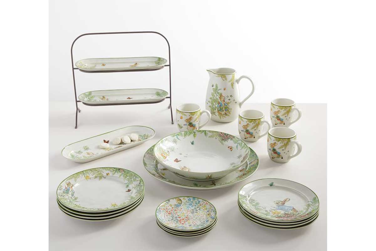 easter dish set