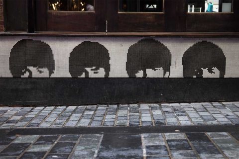 the beatles mural