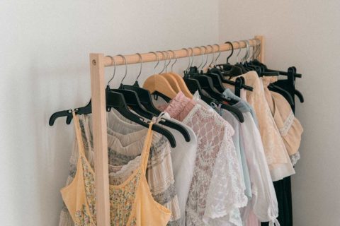 rack of dresses